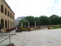 Zahrada na terase Jízdárny Pražského hradu